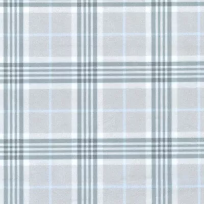 RK ~ Mammoth Minky ~ 58 Wide SRKDY-21794-412 Grey Plaid ~ Per YARD • $19.99