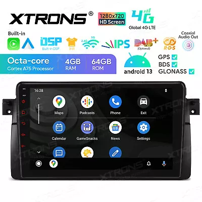 9  IPS Android 13 8-Core Car Stereo GPS Navi Radio BT For BMW E46 325i 330i 328i • $237.99