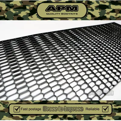 Honeycomb Plastic Mesh Sheet For Commodore Vf/ve/vz/vy/vx/vt/vs/vr/vp/vn Bumper • $48