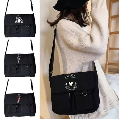 £8.99 • Buy Unisex Cross Body Messenger Bag Women Shoulder Over Bags Detachable Handbags