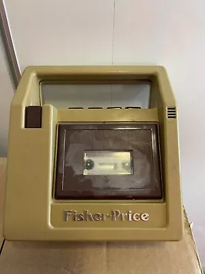 Vintage Fisher Price Fp Cassette Tape Player Recorder 1980!!! • $53.06