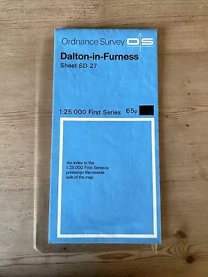 DALTON IN FURNESS Ordnance Survey 1:25000 First Series 1952 Sheet SD27 Marked* • £3