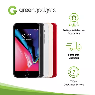 $349 • Buy Apple IPhone 8 Plus As New 64/256 GB Grey Silver Gold Red Unlocked