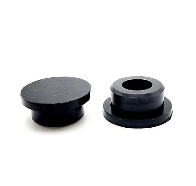 3/4  Silicon Rubber Drill Hole Plugs Push In Compression Stem 1 1/16  Top Flange • $10.89