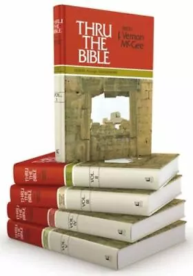 [NEW] THRU THE BIBLE: 5 Volume Hardcover Set  J. Vernon Mcgee • $119.95