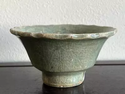 £770.63 • Buy Chinese Song Dynasty Longquan Celadon Cup / W 11.5[cm] / Bowl Qing Jar Plate