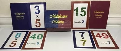 Multiplication Matching Card Game • $9.99