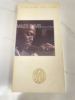GOLD CD Sealed MILES DAVIS  Kind Of Blue  1993 Mastersound SBM Longbox CK 52861 • $79.99