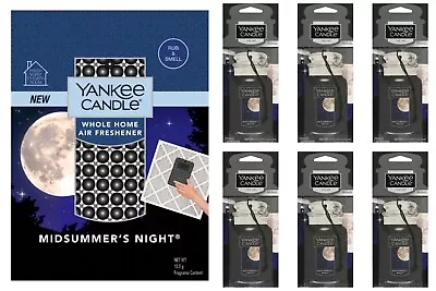 Yankee Candle Car Jar Classic Air Fresheners Midsummers Night’s Plus Whole Home • £18.33