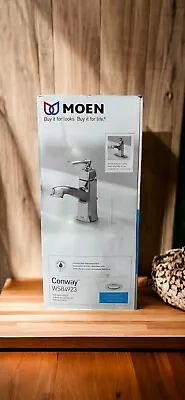 Moen WS84923SRN Conway Brushed Nickel 1-Handle Bathroom Faucet • $59.50