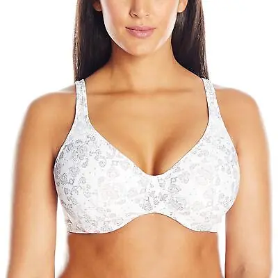 BALI Silver Lace Passion For Comfort Minimizer Bra Size 40DDD NWOT • $19.88