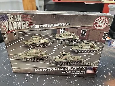 Team Yankee US Army 1- M60 Patton Tank Platoon. • $45