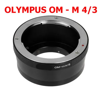 Olympus OM - M4/3 Micro MFT Lens Adapter OM Lens Lens To Panasonic Lumix • £12.09