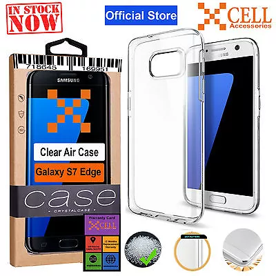 Galaxy S7 Edge Case Clear Protective Genuine Cell Clear Cover For Samsung S7edge • $7.75