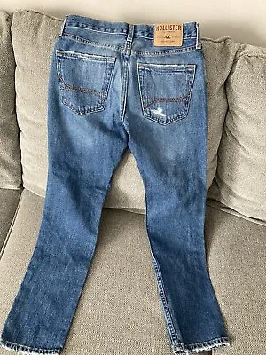 Hollister California Skinny Button Fly Jeans Men’s Denim Size 28x28 • $17.99