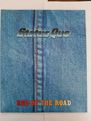 £35 • Buy Status Quo End Of The Road 1984 Tour Concert Programme  As New Condition