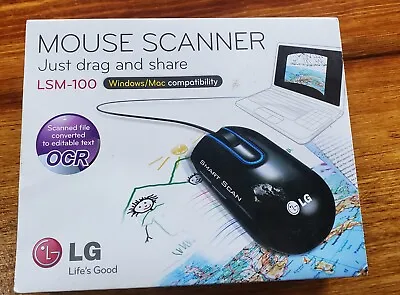 LSM-100 Mouse Scanner LG Smart Scan New Unopened Windows PC Mac Compatible • $23.90