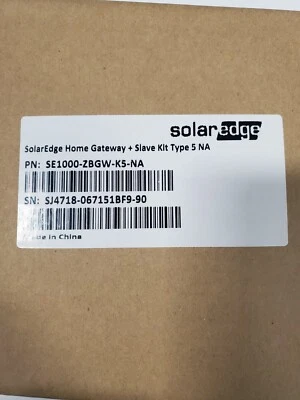 $210 • Buy Solaredge PV Solar Grid Tie Inverter SE1000-ZBGW-K5-NA  Gateway+Slave Kit Type 5