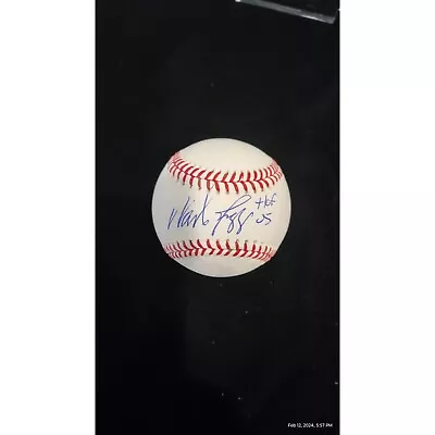 WADE BOGGS  HOF 05   Signed MLB HOF LOGO BASEBALL JSA • $64.99