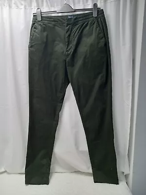 ❤️ Matalan Green Elastic Waist Cotton Trousers Size 36/33 Vgc • $4.34