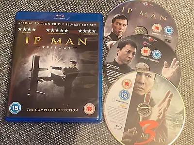 Ip Man + Ip Man 2 + Ip Man 3 - Trilogy (Blu-ray 2016 3-Disc Set) Donnie Yen • £19.99