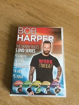 £16.50 • Buy Bob Harper The Skinny Rules 5 DVD Series Fitness Videos UK PAL