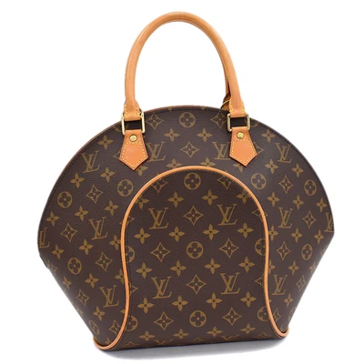 £523.35 • Buy Auth LOUIS VUITTON Monogram Ellipse MM M51126 Hand Bag Brown Canvas Mr-5