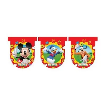 Disney Mickey Mouse Clubhouse Goofy Donald Duck - 3 Metre ~ Bunting Flag Banner • $4.67