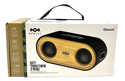 House Of Marley GET TOGETHER 2 MINI Portable Bluetooth Audio Wireless Speaker • $94.99