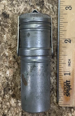 $20 • Buy Vintage Everdry Waterproof Match Safe WWII Era Metal Park Sherman Co Springfield