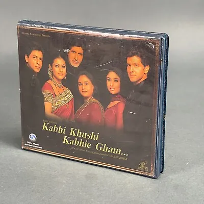 Vintage 2003 Kabhi Khushi Kabhie Gham Video CD Set Of 3 Bollywood Movie Sony VCD • $58