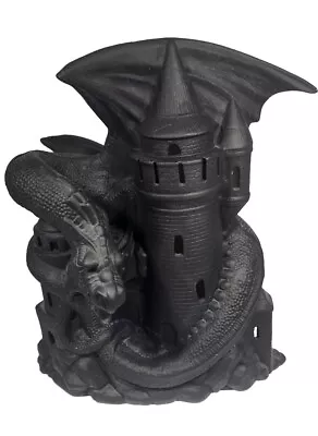 Fall Dragon 10  Ready To Paint Ceramic Bisque With Underglaze Black • $29.95