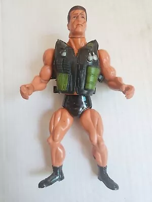 Vintage 1986 Arnold Schwarzenegger Commando Movie 7  John Matrix Toy Figure! L33 • $14.99