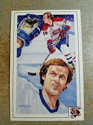 Guy LaFleur Montreal Canadiens NHL Legends Sports Memorabilia Post Card Postcard • $5.99