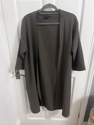 £2 • Buy Khaki Topshop Size 10 Green Kimono