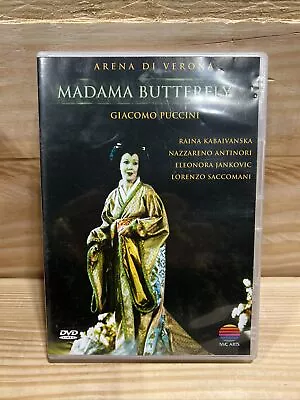 PUCCINI - Madama Butterfly - Kabaivanska / Arena Di Verona DVD AS NEW! Warner • $15