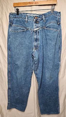 VTG Marithe Francois Girbaud Jeans Mens 36 Short Inseam Stone Washed Baggy Y2K • $99.95