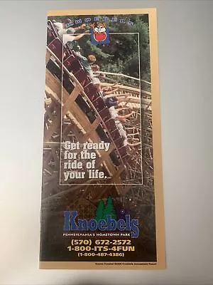 2000 Knoebels Amusement Park Brochure • $20