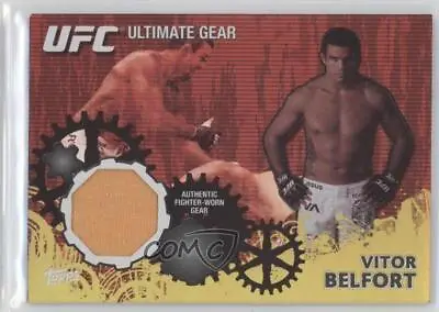 2010 Topps UFC Series 4 Ultimate Gear Relic Gold /188 Vitor Belfort #UG-VB • $8.59