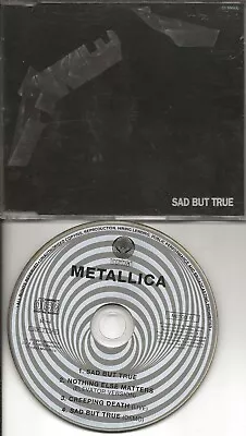 METALLICA Sad But True Cd Single 4 Tracks 1993 UK Issue METCD11 Creeping Death • $11.19