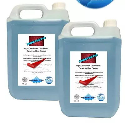 Carpet Cleaning Shampoo & Deodoriser 100:1 10L Shagtastic Mountain Fresh • £19.95