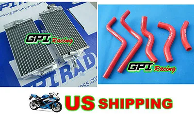 GPI Honda CR125 CR125R CR 125 04 2004 Aluminium Radiator + HOSE • $75