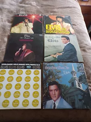 Elvis Presley Vinyl Records Lot Of 6 LP's • $49