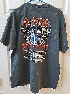 The Classic 2017 The Eagles Fleetwood Mac Dodger Stadium Citi Field Tee Shirt XL • $17.95