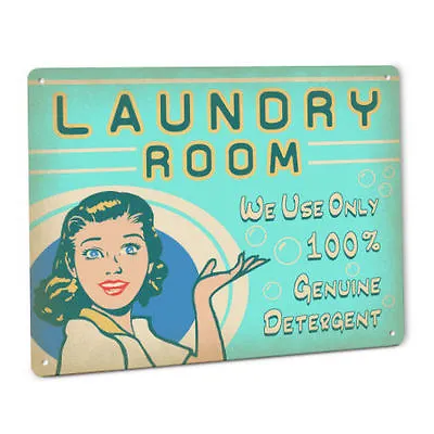 $13.99 • Buy Laundry Room Detergent SIGN Soap Suds Vintage Wall Art Country Cabin Humor 155
