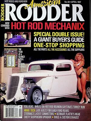 American Rodder Hot Rod Mechanix Magazine No. 94 • April 1997 • $27.95