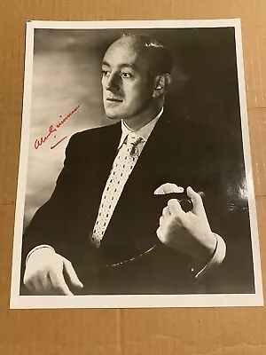 Star Wars Actor Signed Alec Guinness 8x10 BW Photo JSA LOA • $750