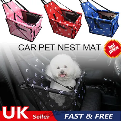 £15.79 • Buy Folding Pet Dog Car Seat Safe Handbag Cat Puppy Travel Carrier Bed Bag Basket