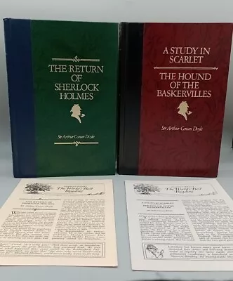 Readers Digest The Return Of Sherlock Holmes & A Study In Scarlet/Hound Of The • £11.99