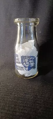 Vintage Half Pint Milk Bottle Allison Dairy Pulaski VA.   • $24.99
